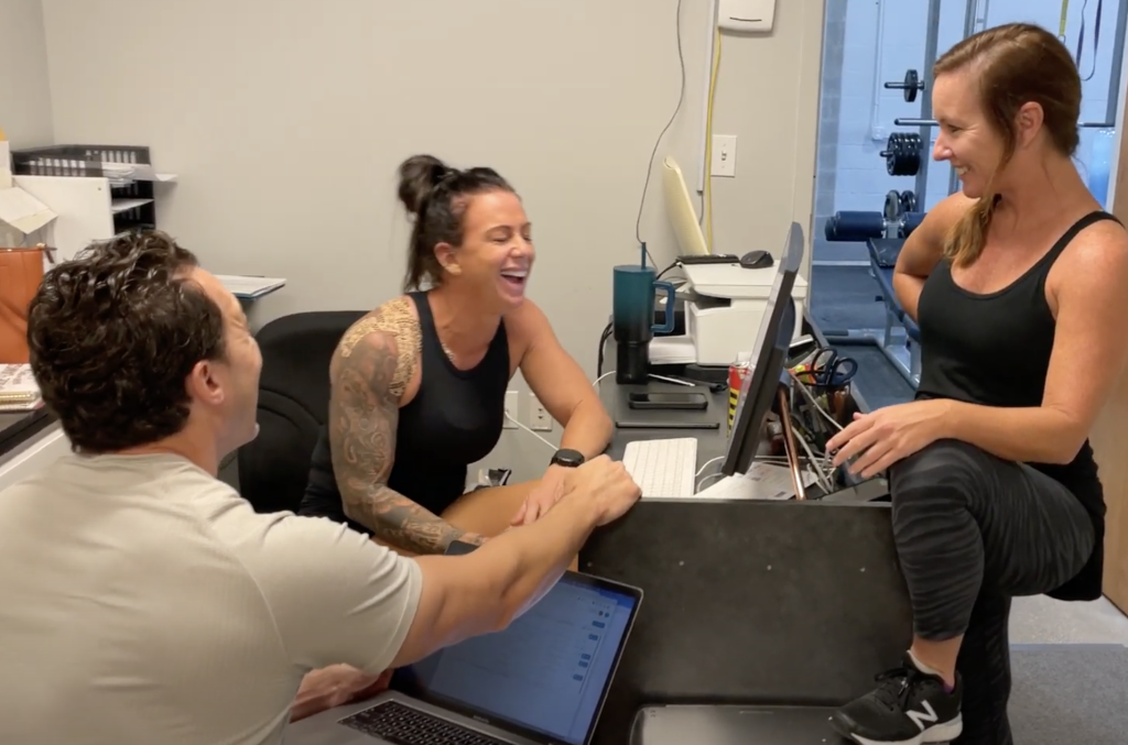 In this picture Michael Benso is helping gym owners to get onboarded with BUZOPS. Claim the best customer service from your gym management software