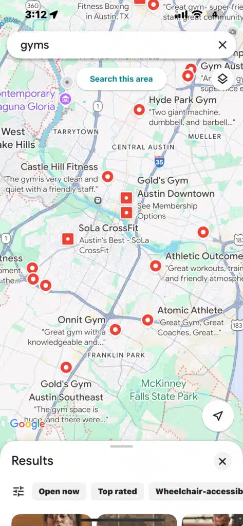 gym marketing strategy - seo