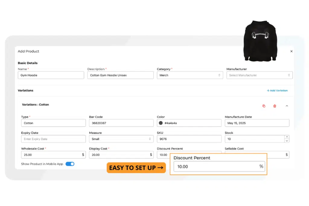 point of sale for gyms